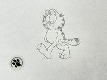 Load image into Gallery viewer, Garfield - Original animation drawing, with studio stamp
