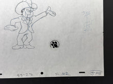 Load image into Gallery viewer, Garfield - Original animation drawing, with studio stamp
