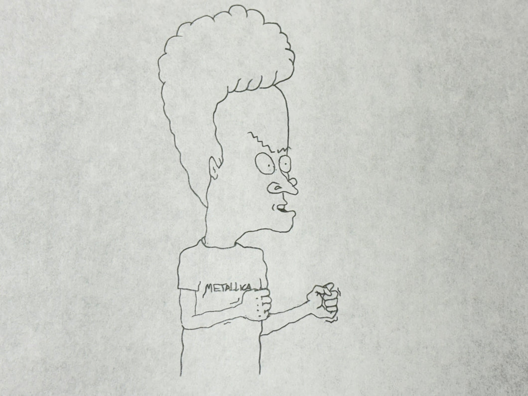 Beavis and Butt-Head - Original animation drawing