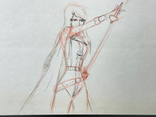 Load image into Gallery viewer, Space Pirate Captain Harlock (1978/79) - Original animation drawing of Queen Emeraldas, set of 6
