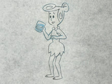 Load image into Gallery viewer, The Flintstones - Original drawing of Wilma
