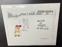 Load image into Gallery viewer, Alvin and the Chipmunks (1983 TV series) - Original animation model cel
