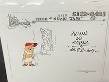 Load image into Gallery viewer, Alvin and the Chipmunks (1983 TV series) - Original animation model cel
