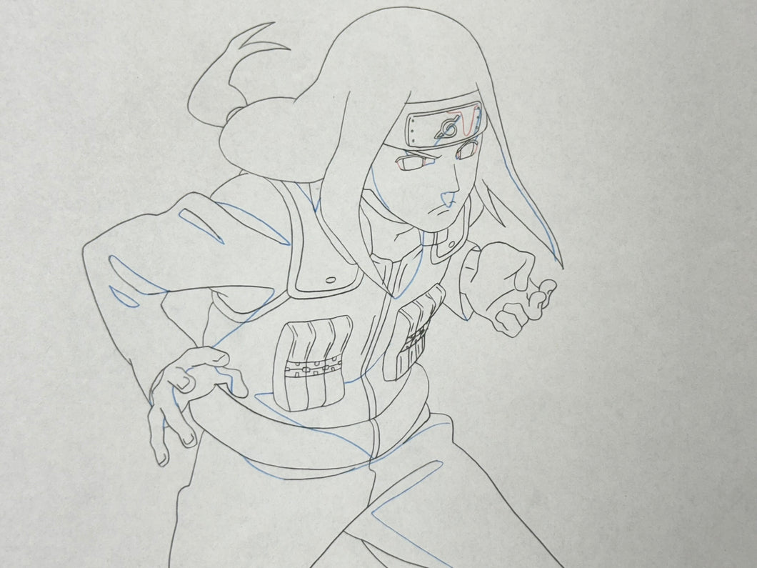 Naruto - Original drawing of Neji Hyuga