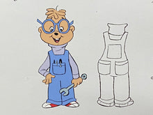 Load image into Gallery viewer, Alvin and the Chipmunks (1983 TV series) - Original animation model cel
