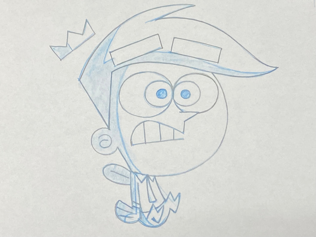 The Fairly OddParents - Original animation drawing, very rare