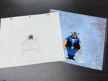 Load image into Gallery viewer, Popeye the Sailor - Original animation cel and drawing of Brutus
