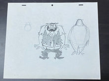 Load image into Gallery viewer, Popeye the Sailor - Original animation drawing of Brutus
