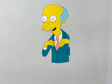 Load image into Gallery viewer, The Simpsons - Original animation cel of Montgomery Burns (Mr. Burns)

