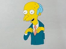 Load image into Gallery viewer, The Simpsons - Original animation cel of Montgomery Burns (Mr. Burns)

