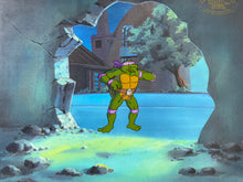 Load image into Gallery viewer, Teenage Mutant Ninja Turtles (1987 TV series) - Original animation cel (certificated with studio stamp)

