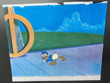 Load image into Gallery viewer, Walt Disney, c. 1970s - Original animation cel of Donald Duck
