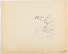 Load image into Gallery viewer, Puppy Love (Walt Disney, 1933) - Minnie Mouse Animation Drawing
