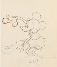 Load image into Gallery viewer, Puppy Love (Walt Disney, 1933) - Minnie Mouse Animation Drawing
