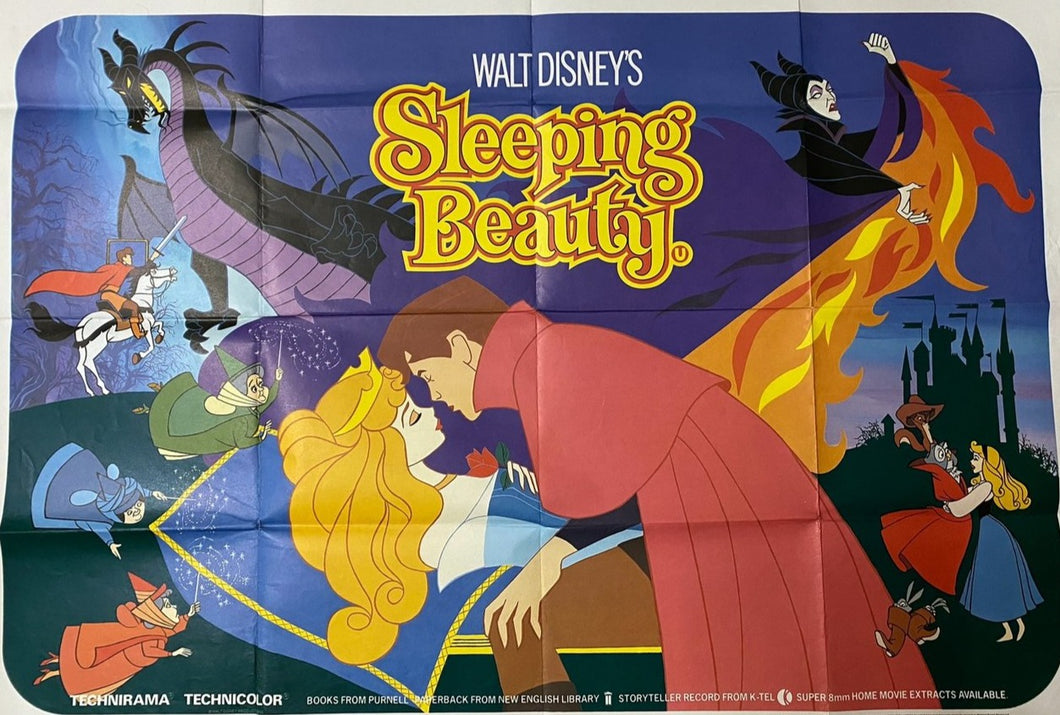 Walt Disney's Sleeping Beauty (1959) - Poster, Original UK Quad - 100x75 cm