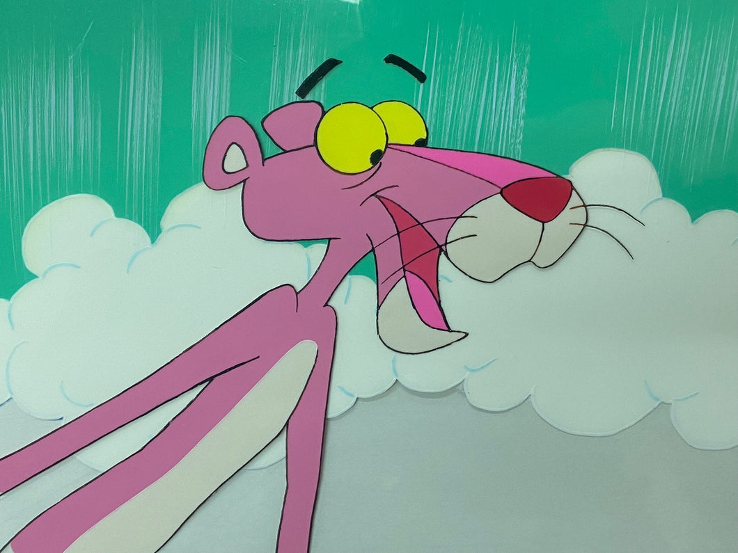 Pink Panther - 2 original animation cels and drawings