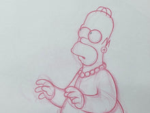 Load image into Gallery viewer, The Simpsons - Original drawing of Homer Simpson
