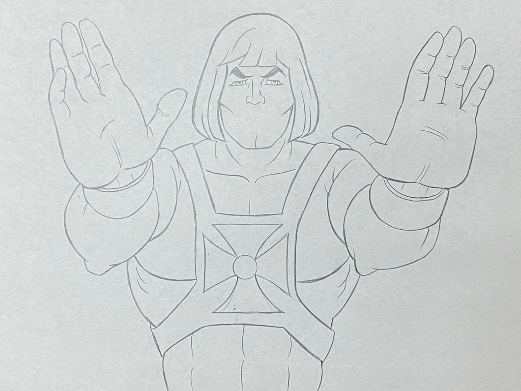 He-Man and the Masters of the Universe - Original drawing of He-Man