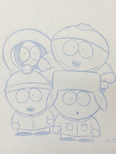Load image into Gallery viewer, South Park - Lay Out drawing of the characters, made by Todd Aaron Smith (certificated)
