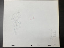 Load image into Gallery viewer, The Superman/Aquaman Hour of Adventure - Original animation drawing of Aquaman
