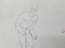 Load image into Gallery viewer, The Superman/Aquaman Hour of Adventure - Original animation drawing of Aquaman
