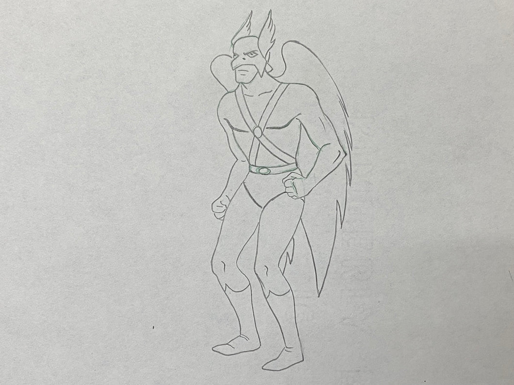 The Superman/Aquaman Hour of Adventure - Original animation drawing of Katar Hol