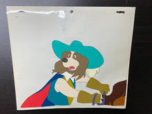 Load image into Gallery viewer, Dogtanian and the Three Muskehounds - Original cel and drawing
