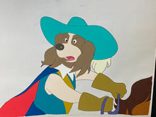 Load image into Gallery viewer, Dogtanian and the Three Muskehounds - Original cel and drawing
