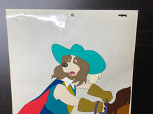 Load image into Gallery viewer, Dogtanian and the Three Muskehounds - Original cel and drawing
