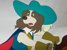 Load image into Gallery viewer, Dogtanian and the Three Muskehounds - Original cel and drawing
