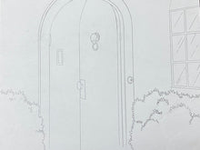 Load image into Gallery viewer, The Simpsons - Original drawing of Simpsons house (scene background)
