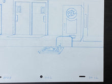 Load image into Gallery viewer, The Simpsons - Original drawing of Nuclear Central (scene background)
