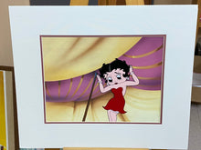 Load image into Gallery viewer, Betty Boop - Original animation cel with master painted background, framed
