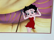 Load image into Gallery viewer, Betty Boop - Original animation cel with master painted background, framed

