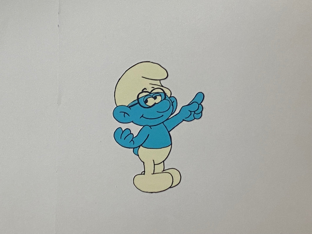 The Smurfs - Original animation cel