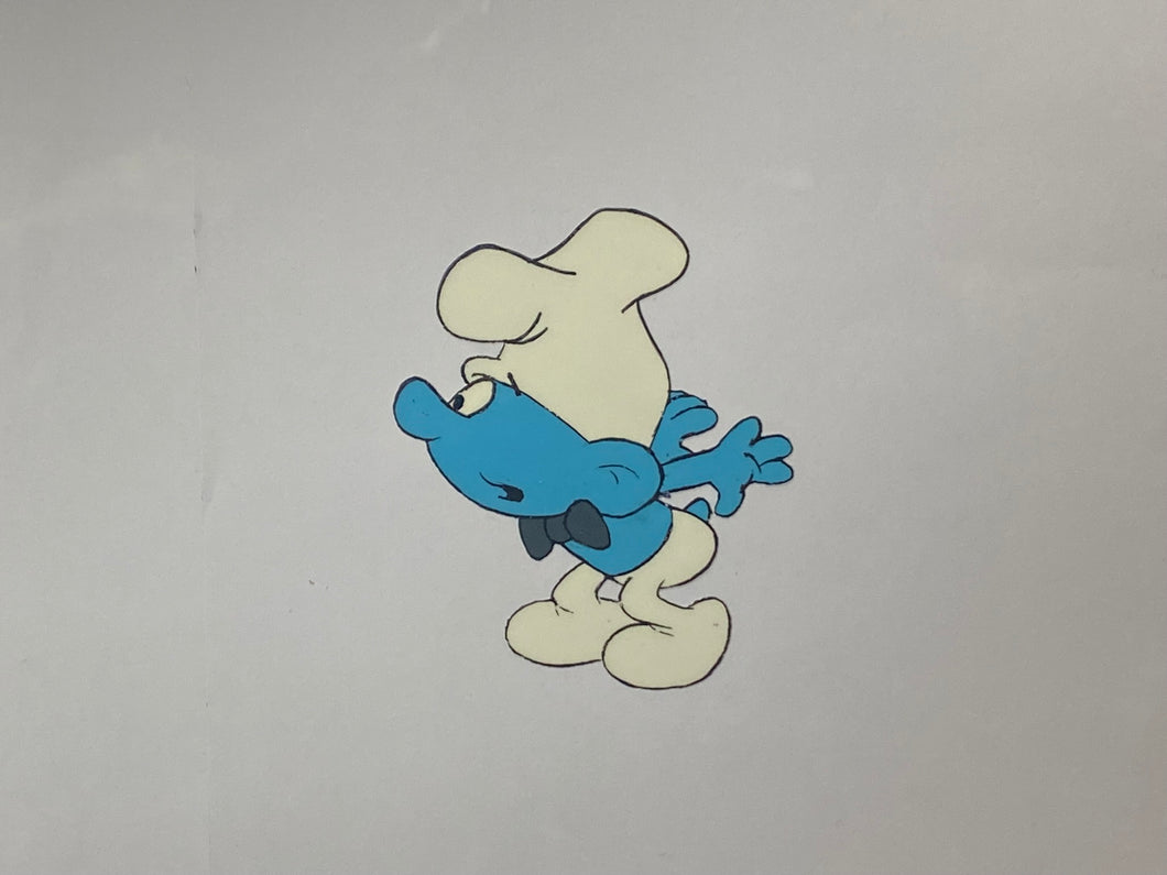 The Smurfs - Original animation cel