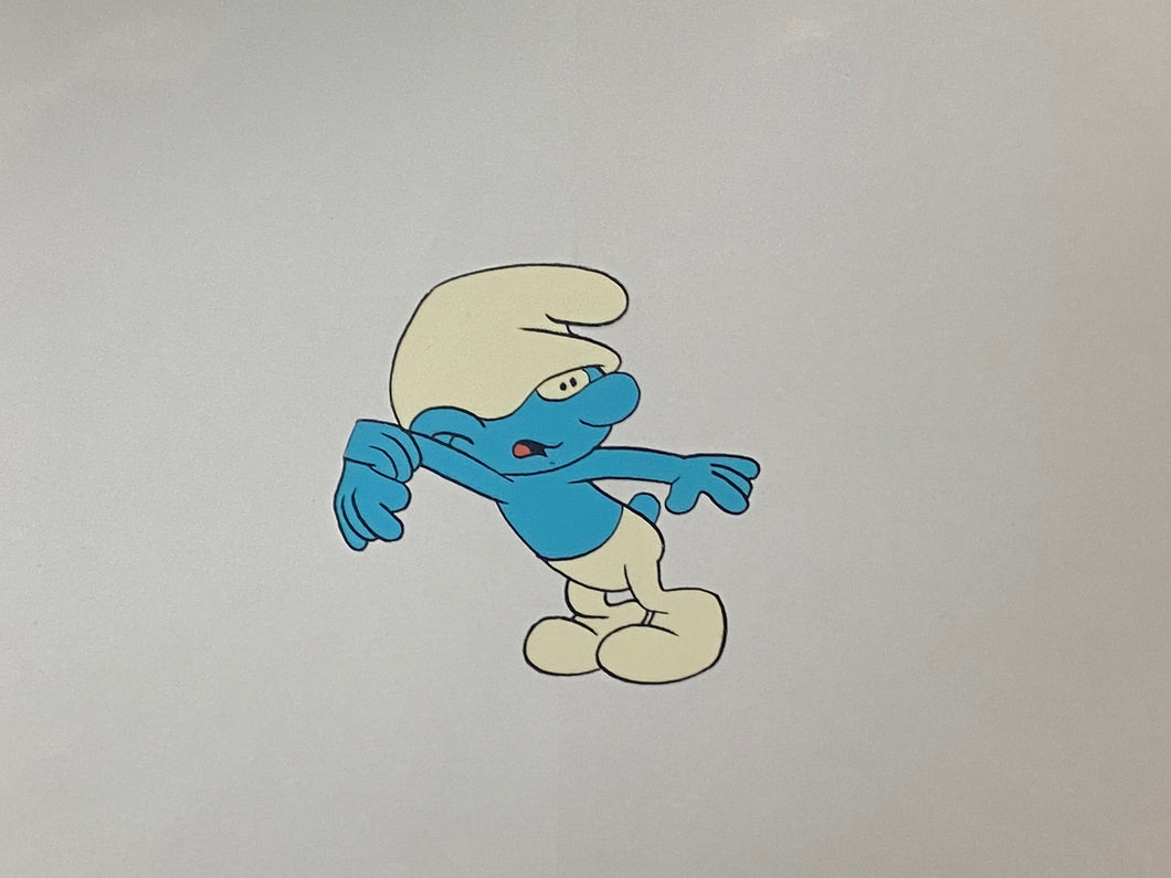 The Smurfs - Original animation cel