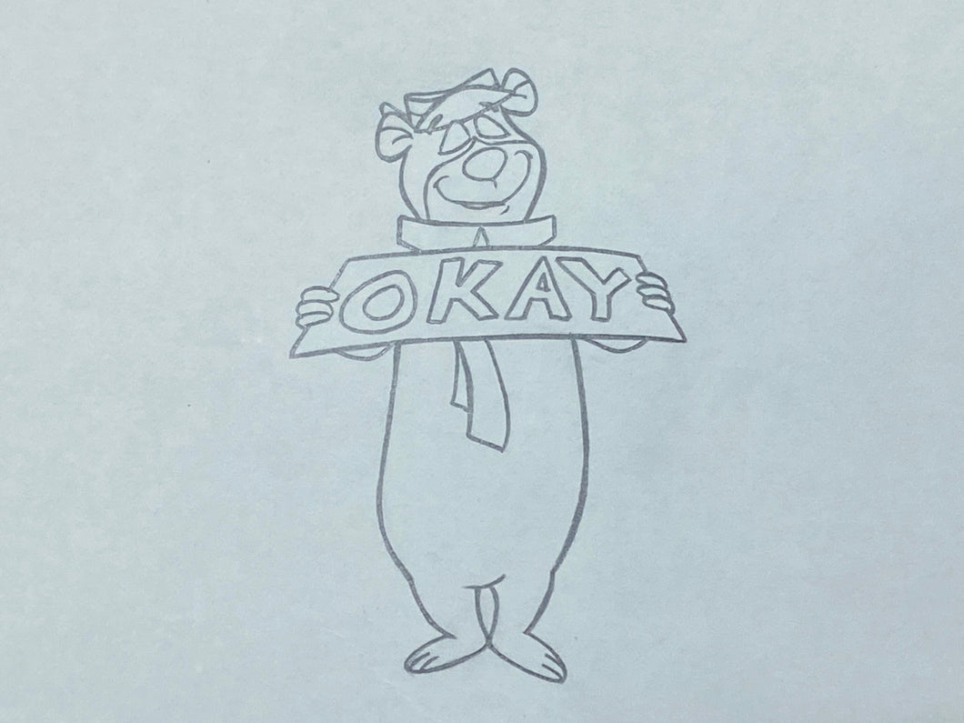 Yogi Bear - Original drawing