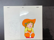 Load image into Gallery viewer, Monarch: The Big Bear of Tallac (Jacky and Nuca) (1977) - 2 Original animation cels and drawings, with master painted background
