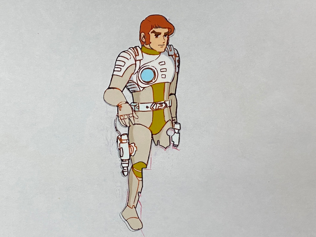 Captain Future - Original animation cel and drawing