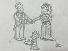 Load image into Gallery viewer, The Simpsons - Original drawing of Maggie Simpson
