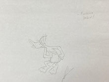 Load image into Gallery viewer, Looney Tunes - Original drawing of Daffy Duck
