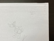 Load image into Gallery viewer, Looney Tunes - Original drawing of Daffy Duck
