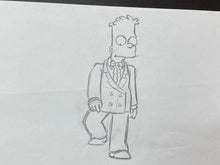 Load image into Gallery viewer, The Simpsons - Original drawing of Bart Simpson (as adult)
