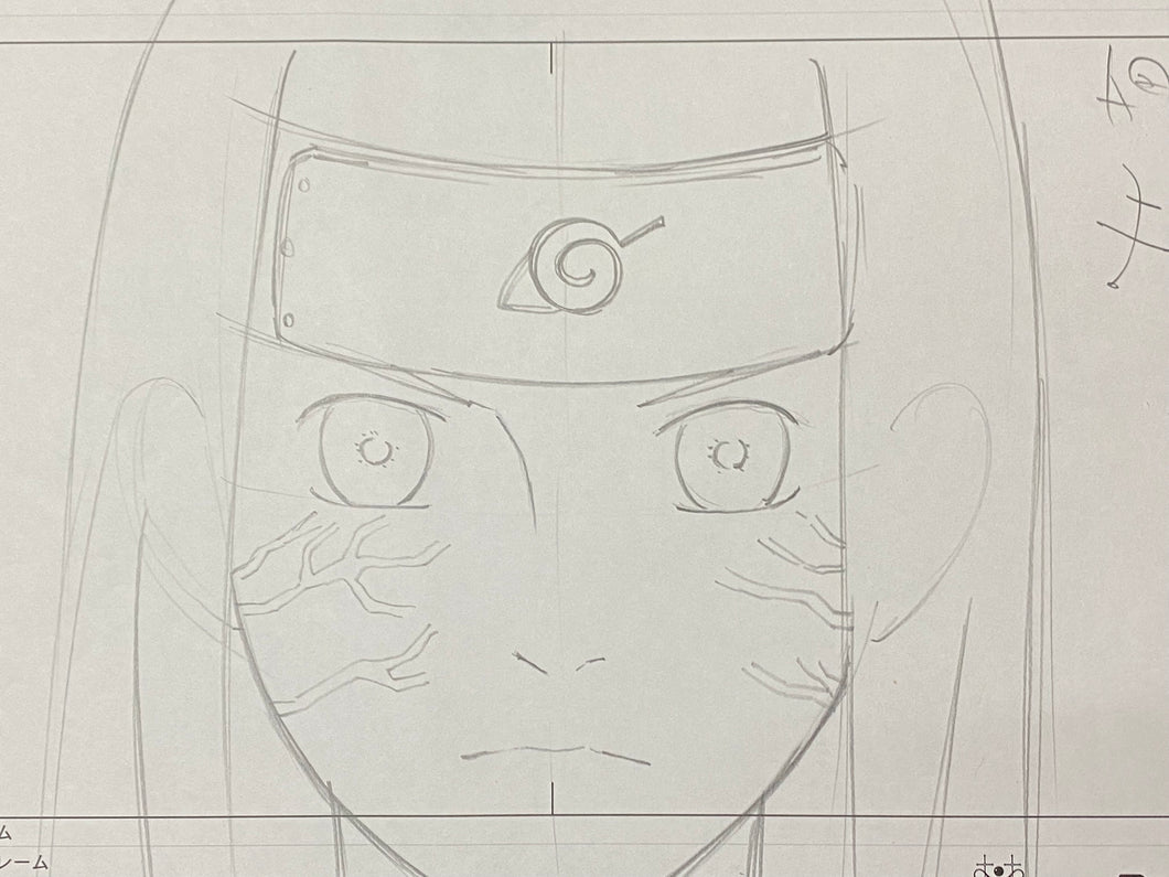 Naruto - Original drawing of Neji Hyuga (set of 3)