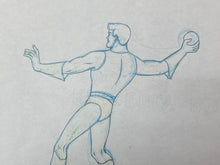 Load image into Gallery viewer, The Superman/Aquaman Hour of Adventure - Original animation drawing of Aquaman
