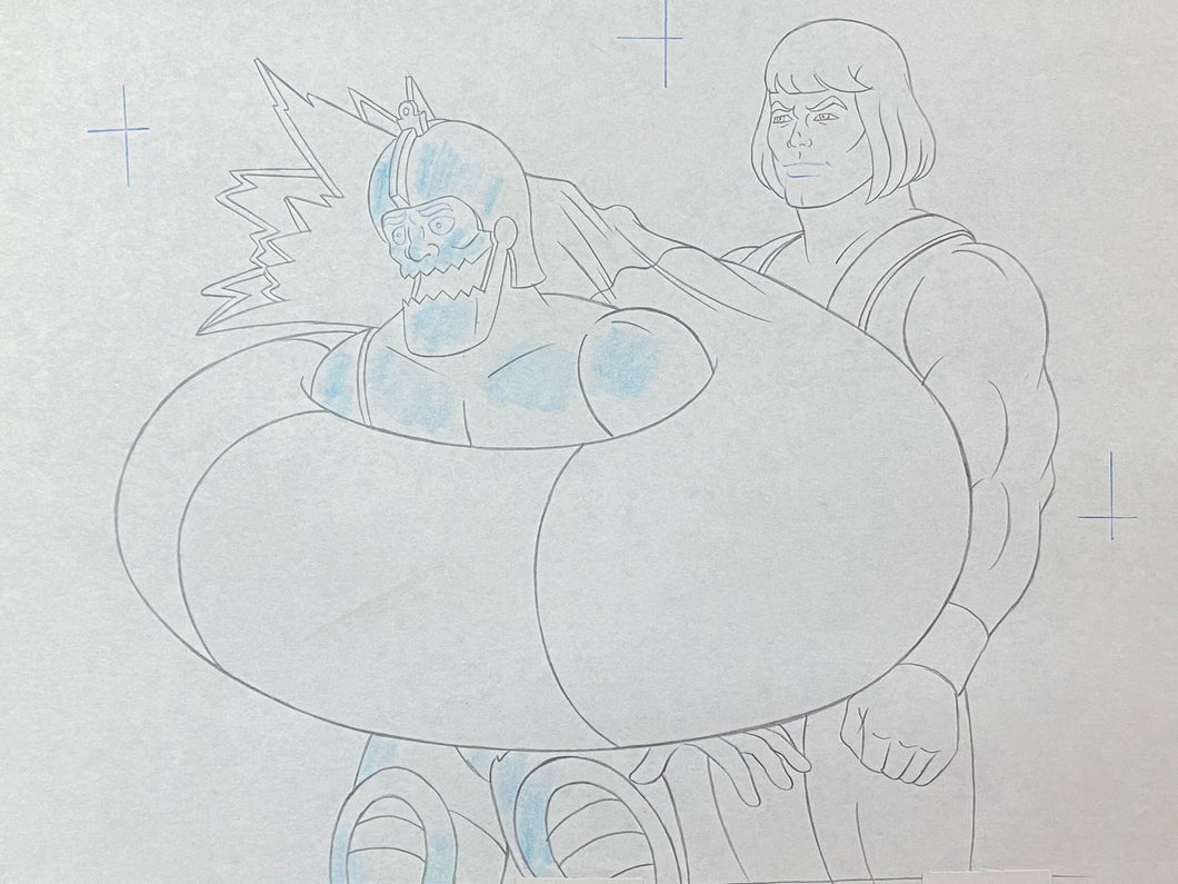 He-Man and the Masters of the Universe - Original drawing of He-Man