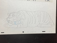 Load image into Gallery viewer, He-Man and the Masters of the Universe - Original cel and drawing of Battle Cat
