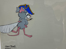 Load image into Gallery viewer, Yankee Doodle Cricket - Original animation cel, framed
