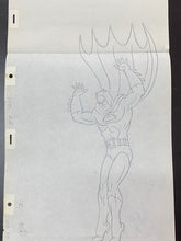 Load image into Gallery viewer, The Adventures of Batman - Original drawing of Batman, XL
